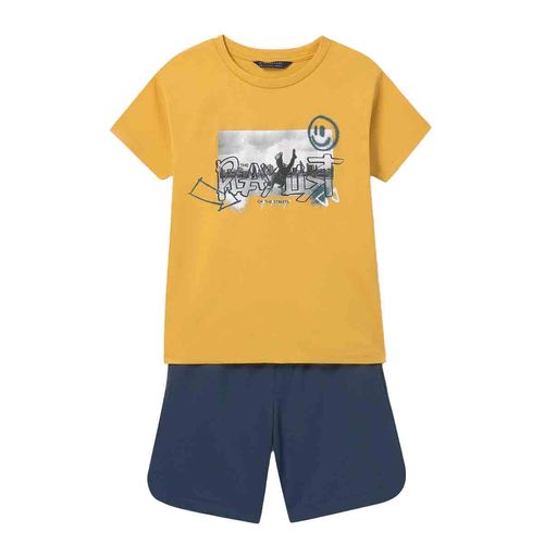 Conjunto Nuku Tavake para joven amarillo 6683