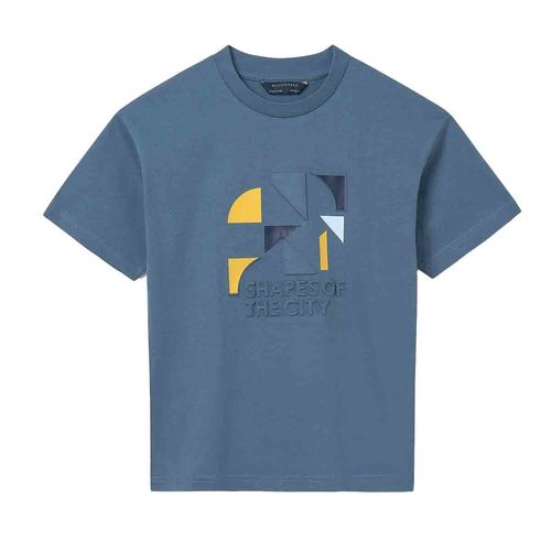 Playera Nuku Tavake para joven azul 6002