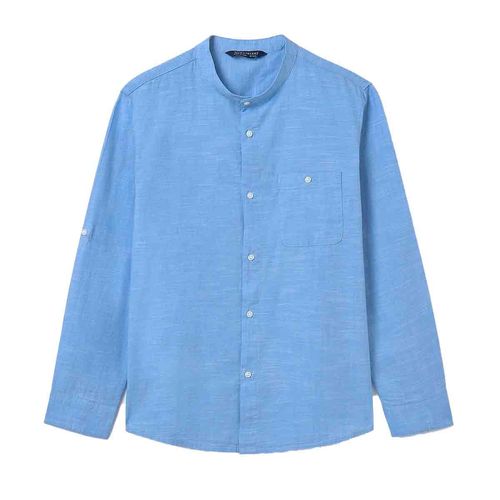 Camisa Nuku Tavake para joven azul 6141