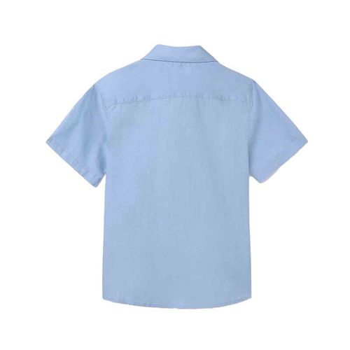Camisa Nuku Tavake para joven azul 6136