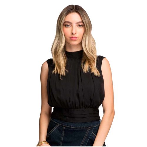 Blusa Ferriano para dama negro bp01657
