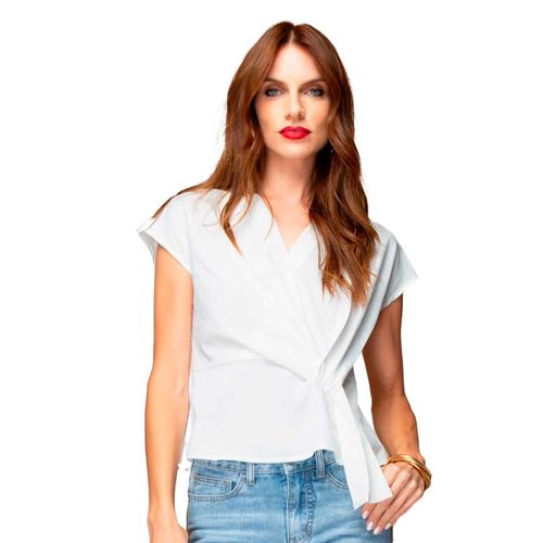 Blusa Ferriano para dama blanco bp01658