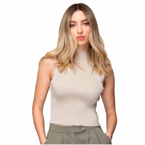 Blusa Ferriano para dama beige bt00785