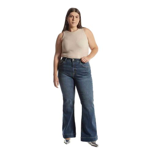 Pantalón de mezclilla Balam para dama azul blx7041