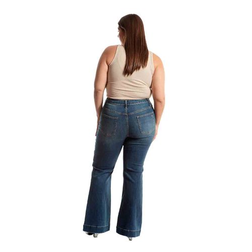 Pantalón de mezclilla Balam para dama azul blx7041