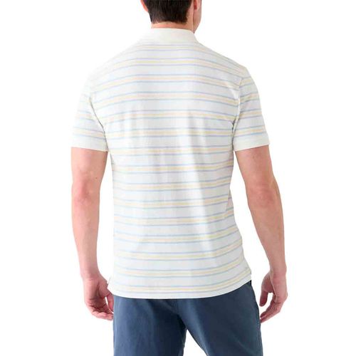 Playera tipo polo Levis para caballero blanco 35883-0237