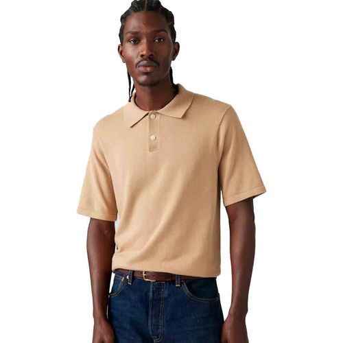 Playera tipo polo Levis café para caballero 0013i-0003