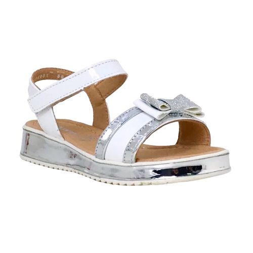 Sandalia Yuyin casual para niña blanco 25231
