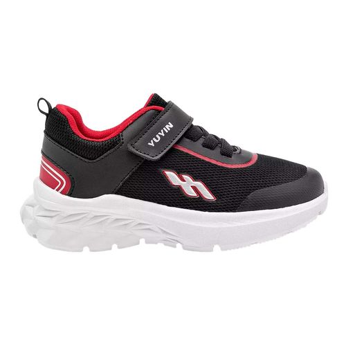 Tenis Yuyin casual juvenil negro 25250