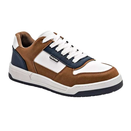 Tenis Yuyin casual juvenil café 25031