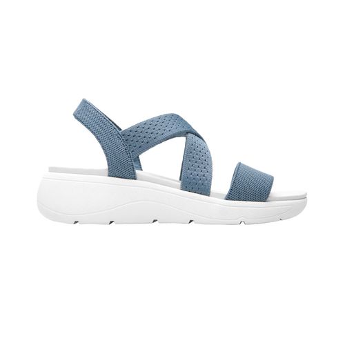 Sandalia Flexi casual para dama azul 135102