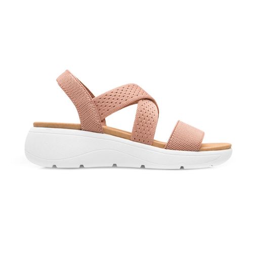 Sandalia Flexi casual para dama rosa 135102