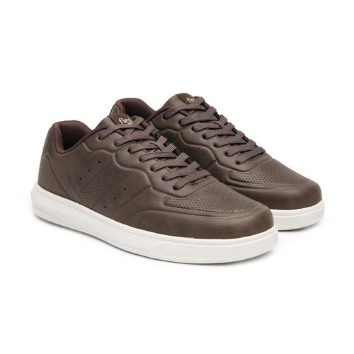 Zapato  Flexi casual para caballero café 415306
