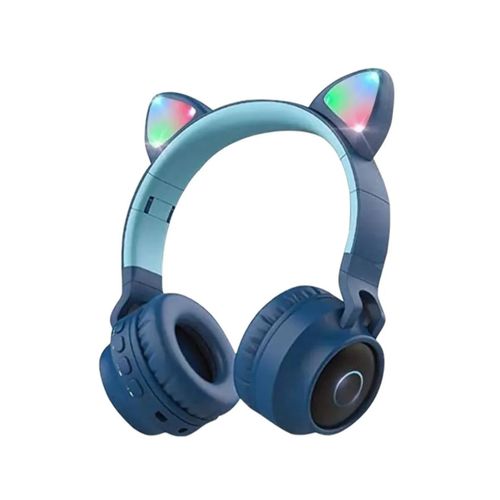 Audífonos diadema Gadgets & Fun orejas de gato azul