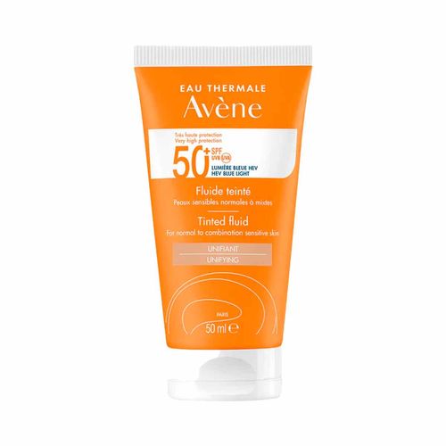 Bloqueador solar facial Avene fps 50+ con color AVE-SOLD0075