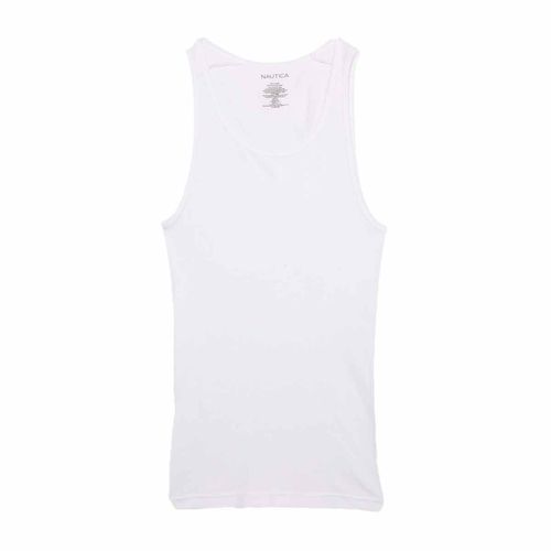 Set de playeras Nautica para caballero blanco n60306