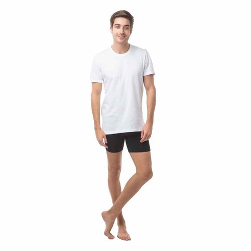 Playera interior Nautica blanco para caballero n60305