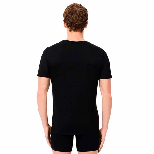 Set de playera interior Lacoste para caballero negro th9008_031