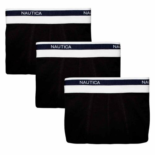 Set de bóxer Nautica para caballero negro n61323