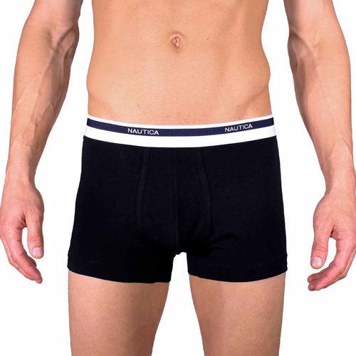Set de bóxer Nautica para caballero negro n61323