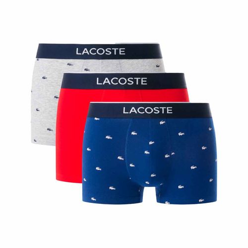 Set de bóxer Lacoste para caballero multicolor 5h1299-w3t