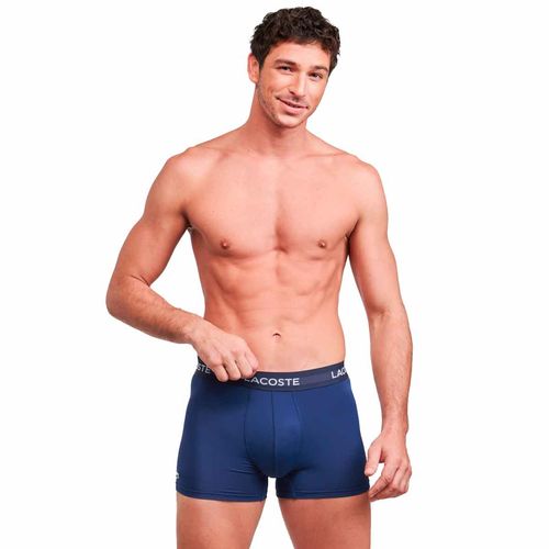 Set de bóxer Lacoste multicolor para caballero 5h9623-vuc