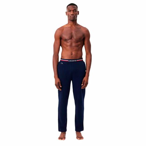 Pantalón de pijama Lacoste para caballero marino 3h3461-166