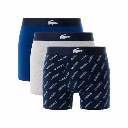 Set de bóxer Lacoste para caballero multicolor 6h1291-bck