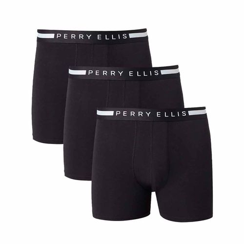Set de bóxer Perry Ellis para caballero negro 210252