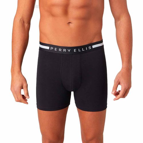 Set de bóxer Perry Ellis para caballero negro 210252