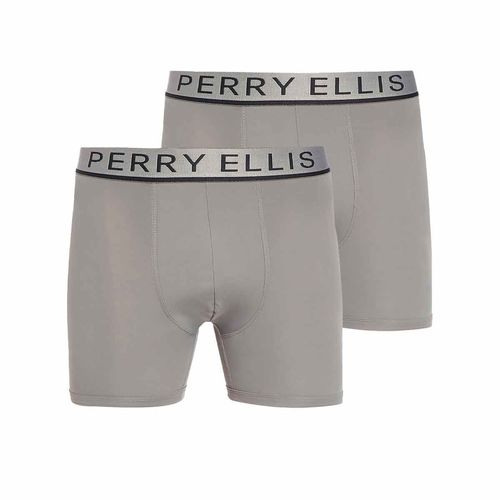 Set de bóxer Perry Ellis para caballero gris 210230