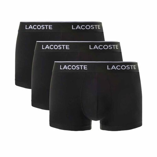 Set de bóxer Lacoste para caballero negro 5h1300-031