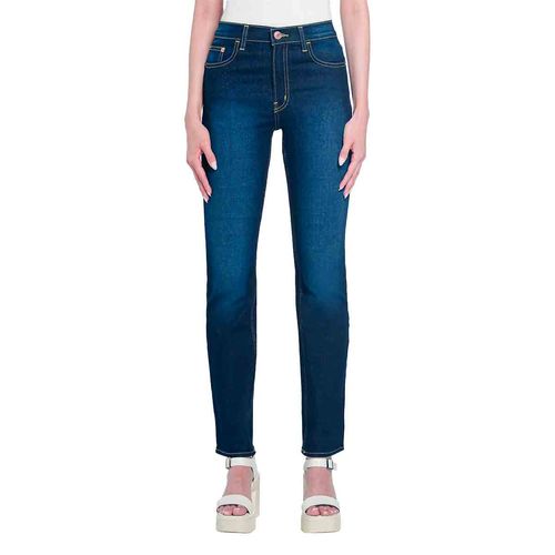 Pantalón de mezclilla Oggi Jeans azul para dama atraction
