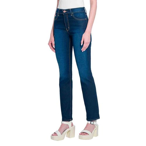Pantalón de mezclilla Oggi Jeans azul para dama atraction