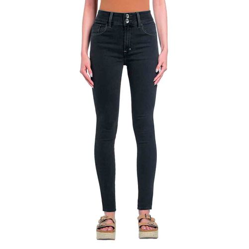 Pantalón de mezclilla Oggi Jeans gris para dama katia