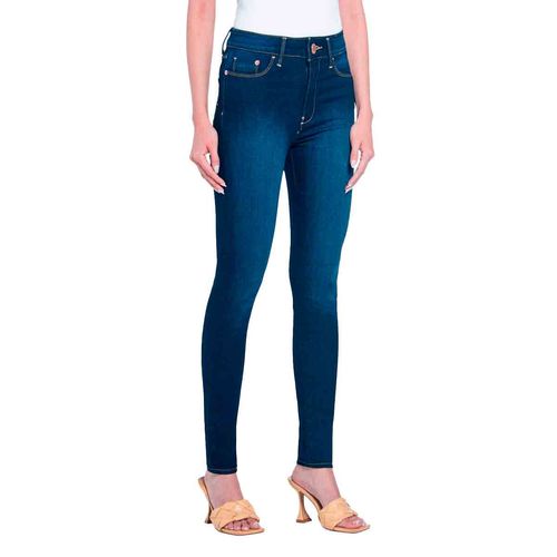 Pantalón de mezclilla Oggi Jeans azul para dama lucy