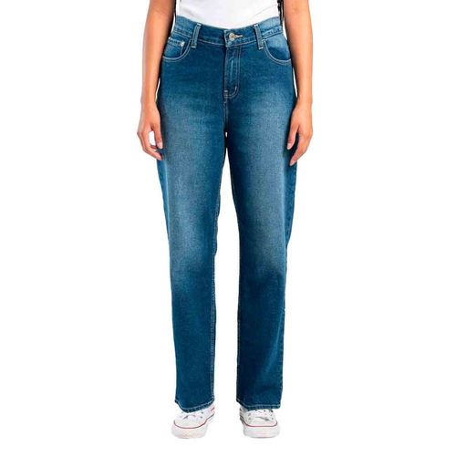 Pantalón de mezclilla Oggi Jeans azul para dama rebeca vintage
