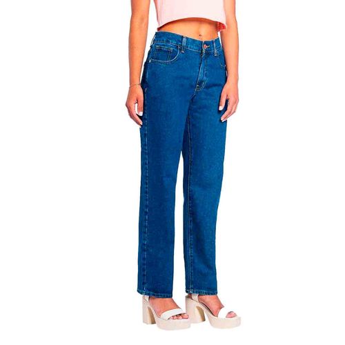 Pantalón de mezclilla Oggi Jeans azul para dama emotion