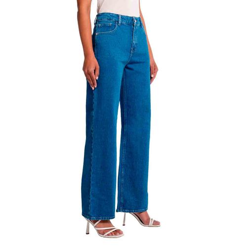 Pantalón de mezclilla Oggi Jeans azul para dama addiction