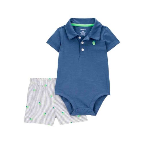 Conjunto Carters azul para bebé 1s540310