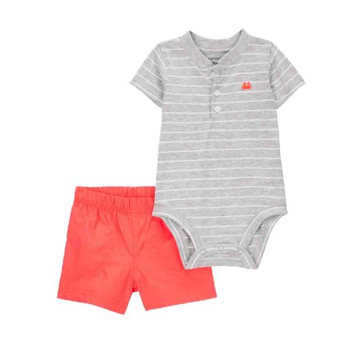 Conjunto Carters gris para bebé 1s540410