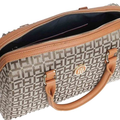 Bolso  Tommy Hilfiger duffle bag café AW0AW12456-0F5