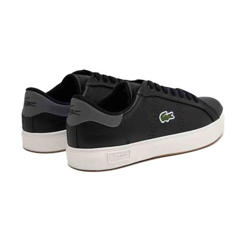 Tenis casual Lacoste negro para caballero 42SMA0021MX_237