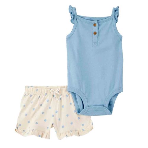 Conjunto Carters azul para bebé 1s523710