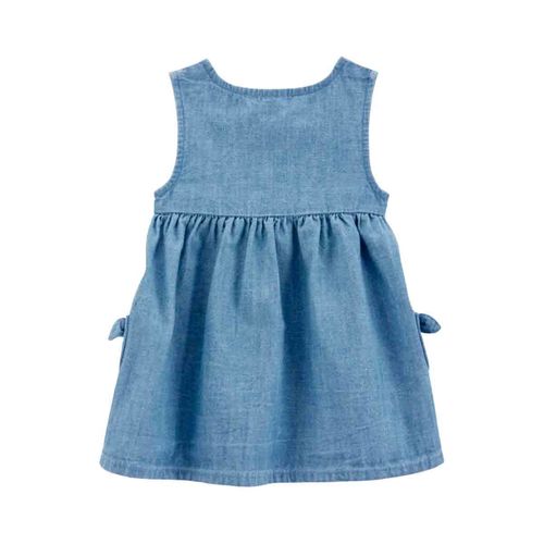 Vestido Carters azul para bebé 1s467810