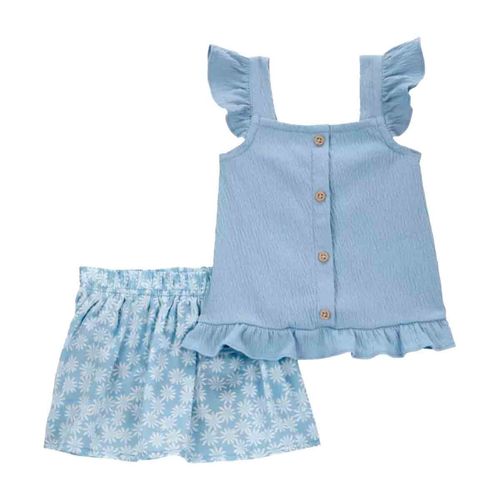 Conjunto Carters azul para bebé 1s406610