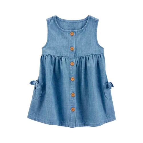 Vestido Carters azul para bebé 1s467810