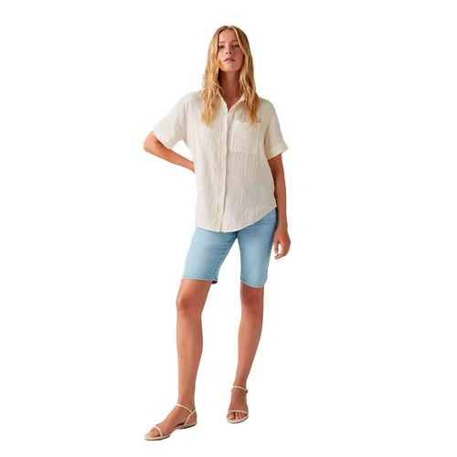 Short de mezclilla Levis Misses azul para dama 001ve-0003