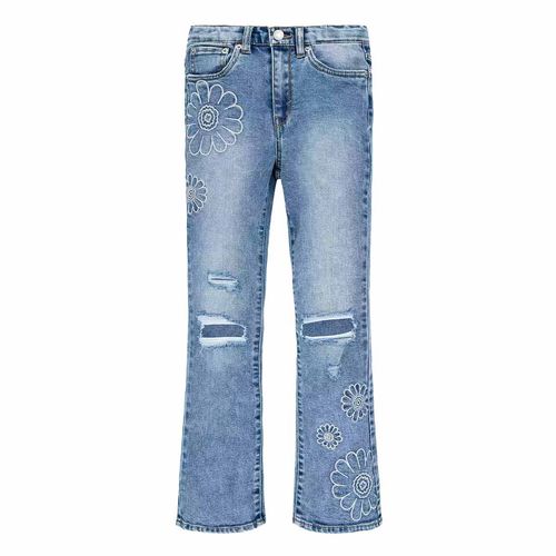 Pantalón de mezclilla Levis azul para jovencita 41k417