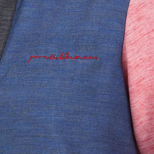 Blusa camisera Porto Blanco multicolor para dama de-2397